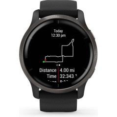 Garmin Venu 2 45mm Black Sports Watch - Ultimate Fitness Companion with Stylish Design